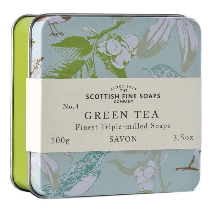 Foto Scottish Fine Soaps Vintage Green Tea Soap Tin foto 767424
