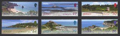 Foto Sello de Jersey 1676-1681 Paisajes de Jersey foto 270323