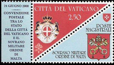 Foto Sello de Vaticano 1475 Orden de Malta y Vaticano foto 759591