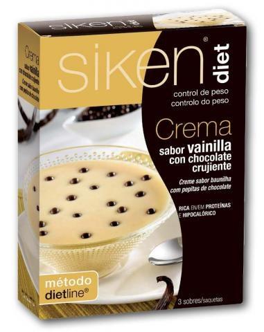 Foto Siken crema vainilla con chocolate crujiente 3 sobres foto 683570