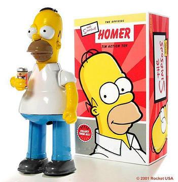 Foto Simpsons: Homer Figura De Chapa 21cm De Rocket Usa foto 750159