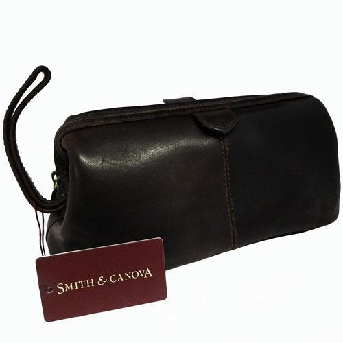 Foto Smith & Canova Rich Brown Leather Wash Bag foto 619319