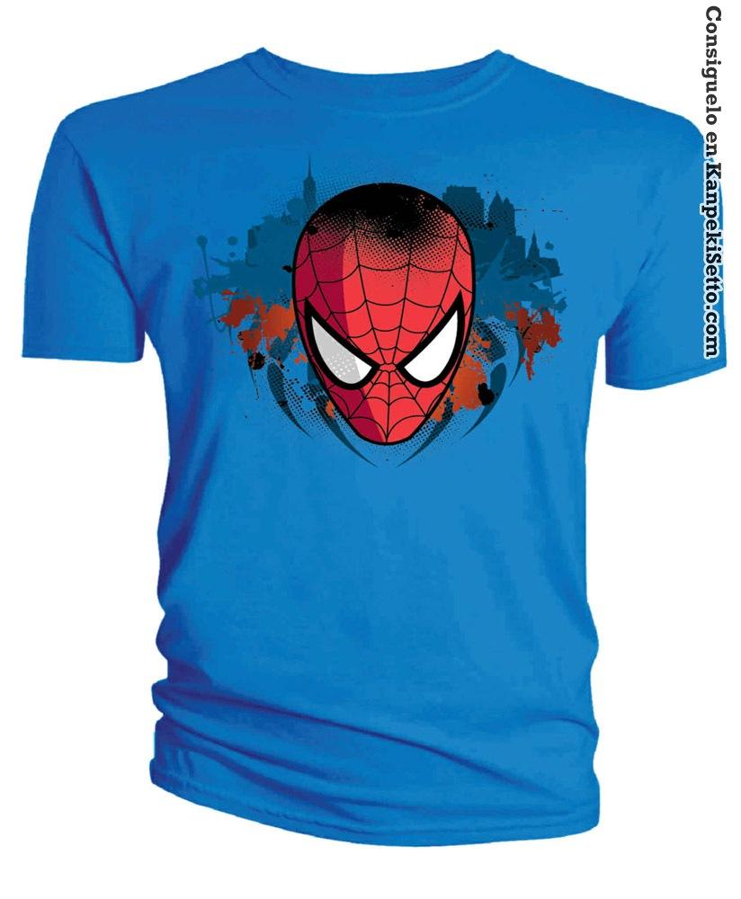 Foto Spider-man Camiseta Head Talla M foto 830560