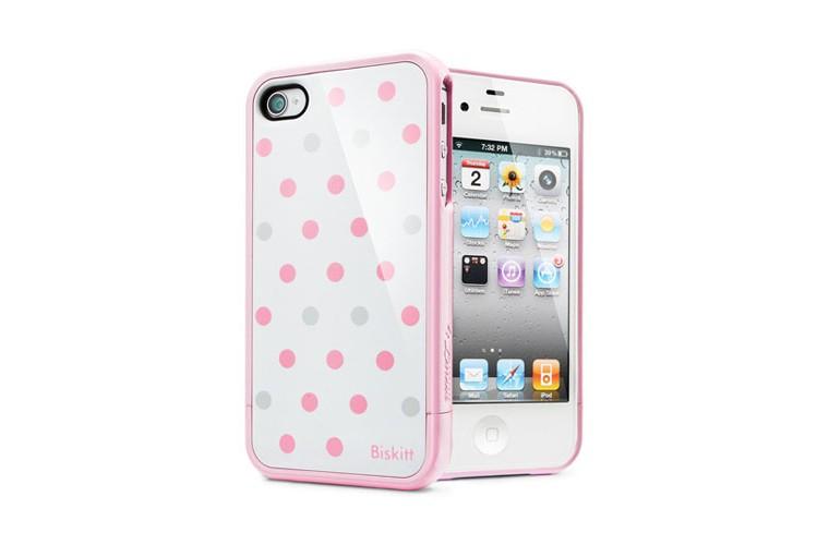 Foto SPIGEN SGP iPhone 4 / 4S Case Linear Biskitt Series - Maltese Pink foto 69179