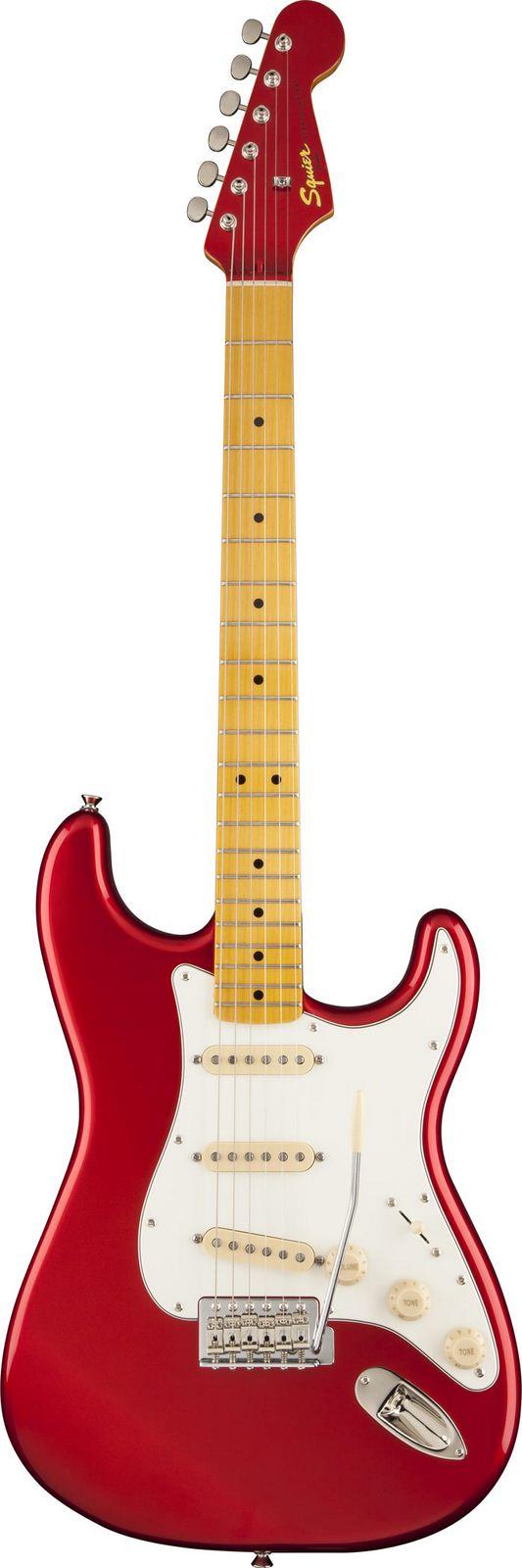 Foto Squier Classic Vibe 50S Stratocaster Maple Fingerboard Candy Apple Red foto 556379