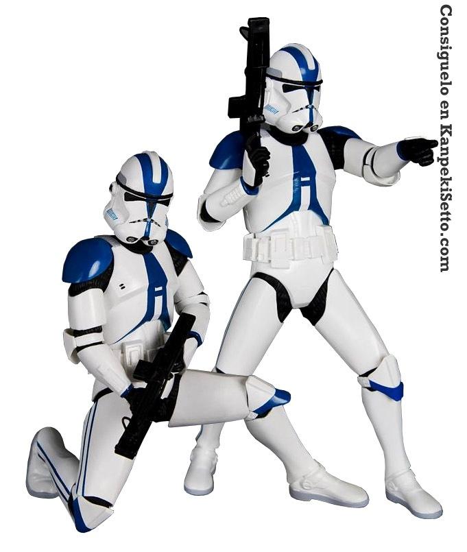 Foto Star Wars Pack De 2 Estatuas Artfx+ Clone Trooper 501st Legion Limited Edition 18 Cm foto 663927