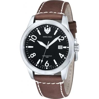 Foto Swiss Eagle Mens CADET Brown Watch Model Number:SE-9029-03 foto 609909