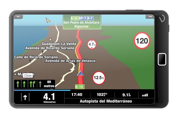 Foto Tablet-Navegador camión Vexia 7700 Truck Europa, Android, WiFi foto 238236