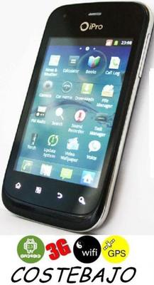 Foto Telefono Movil Libre Ipro I9350 3g Dual Sim Android Radio Fm Mp3 Mp4 A Gps Negro foto 132743