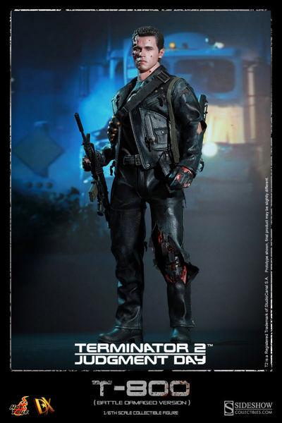 Foto Terminator 2 Figura Dx 1/6 T-800 Battle Damaged 32 Cm foto 141303