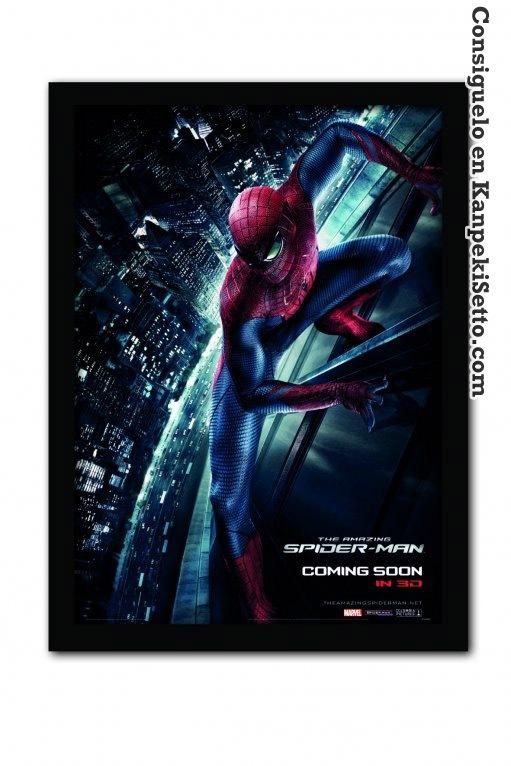 Foto The Amazing Spider-man PÓster Enmarcado Wallcrawler 42 X 30 Cm foto 830651