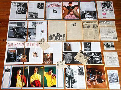 Foto The Kinks 17xdated Articles 1960s/00s Worldwide Magazines Ray Davis Photos Mags foto 895705