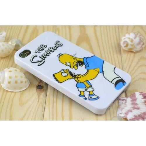 Foto The Simpsons cartoon iPhone 4, 4S protective case foto 154835