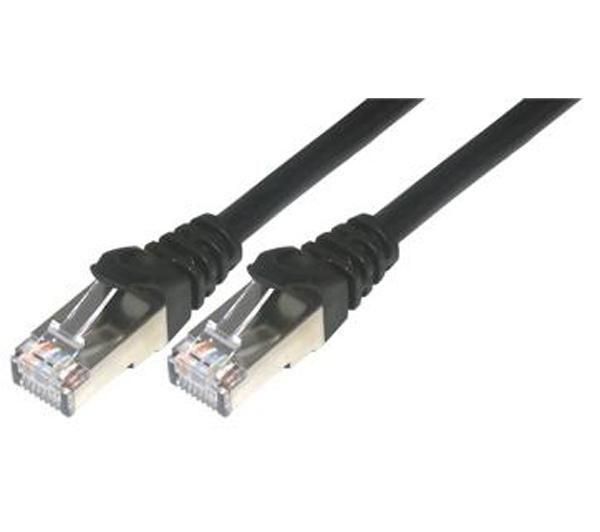 Foto Tikoo Cable de interconexión RJ45 - CAT 6 - F/UTP - 5 m - negro (FCC6BM-5M/N) foto 456481
