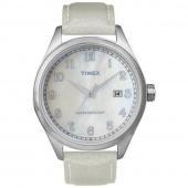 Foto Timex Ladies Retro Mother Of Pearl Leather Strap Watch foto 549922