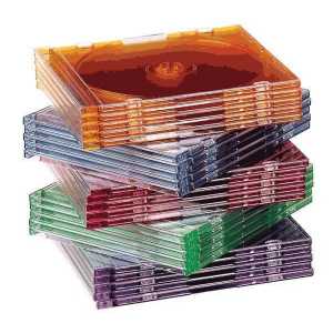 Foto Tnb cajas para cd crystal color - pack de 25 foto 401890