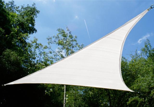 Foto Toldo Vela Económico Kookaburra Blanco Polar Triangular 3.6m (Transpirable 185g) foto 379113