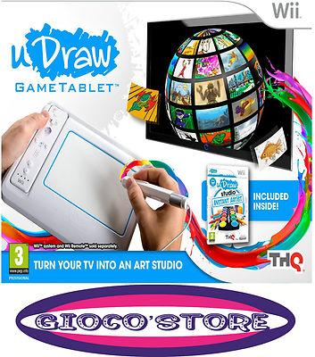 Foto Udraw Game Tablet + Udraw Studio Artista Al Instante En Castellano Nuevo Wii foto 166538