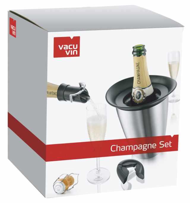 Foto Vacu Vin PROMO Set de cava y champaña VACU VIN, 3 pzs. (H.Nr. 112108) foto 207057