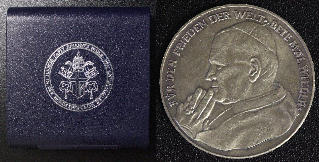 Foto Vatikan/ Deutschland Medaille 1980 foto 459870