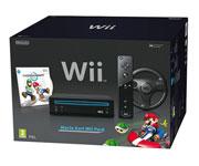 Foto Videoconsola Wii Negra + Mario Kart foto 371770