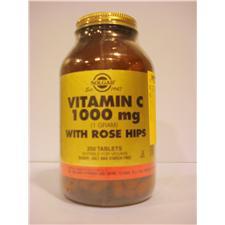 Foto Vitamina C 1000 Mg Rose Hips - 250 Comp - Solgar foto 855082