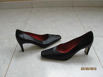 Foto Zapatos De Salon Negros Talla 40 Nuevos - Pumps Schuhe Schwarz Neu foto 287860